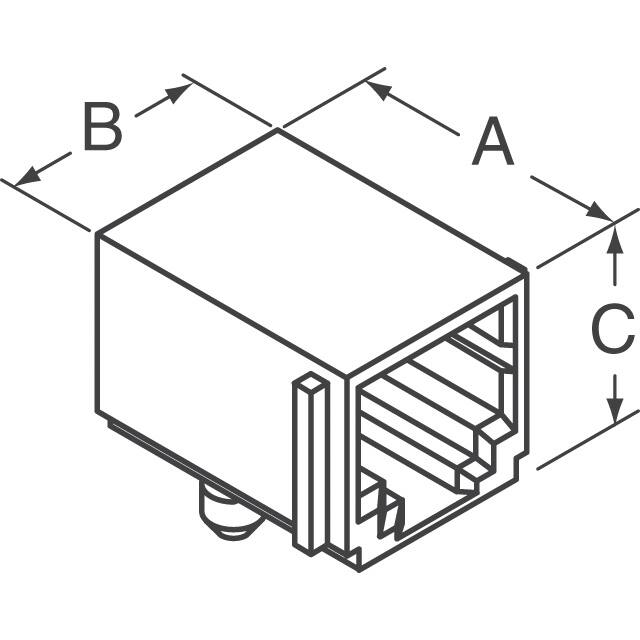 SS-6466-NF Stewart Connector  Modular Connector Jacks